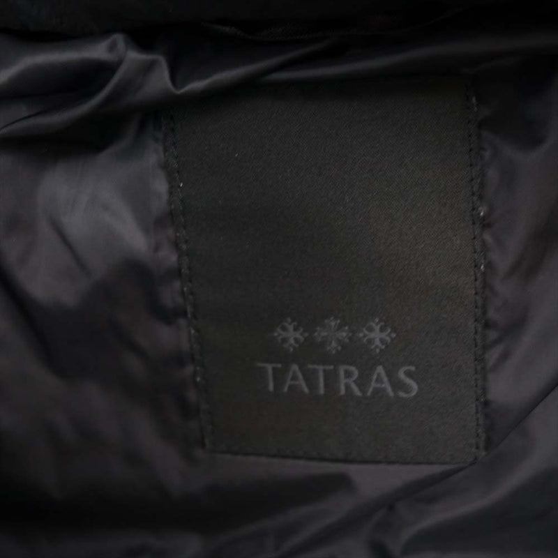 TATRAS タトラス MTA19A4567 国内正規品 FORATO フォラート ダウンジャケット ブラック系 1【中古】