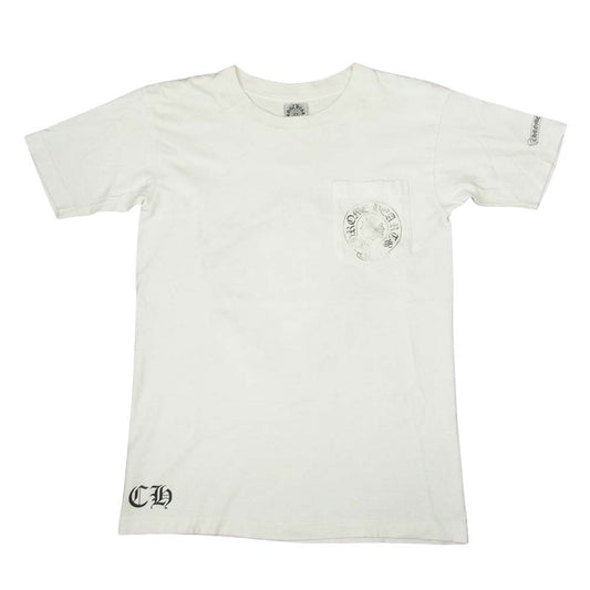 CHROME HEARTS クロムハーツ（原本無） 国内正規品 クロス ポケット ホワイト系 S【中古】