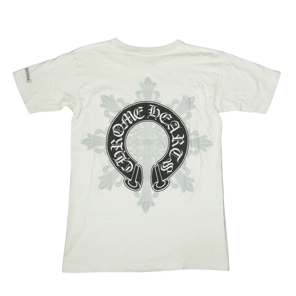 CHROME HEARTS クロムハーツ（原本無） 国内正規品 クロス ポケット ホワイト系 S【中古】