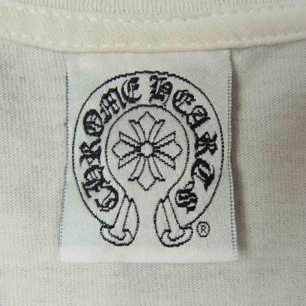 CHROME HEARTS クロムハーツ（原本無） 国内正規品 クロス ポケット ホワイト系 S【中古】