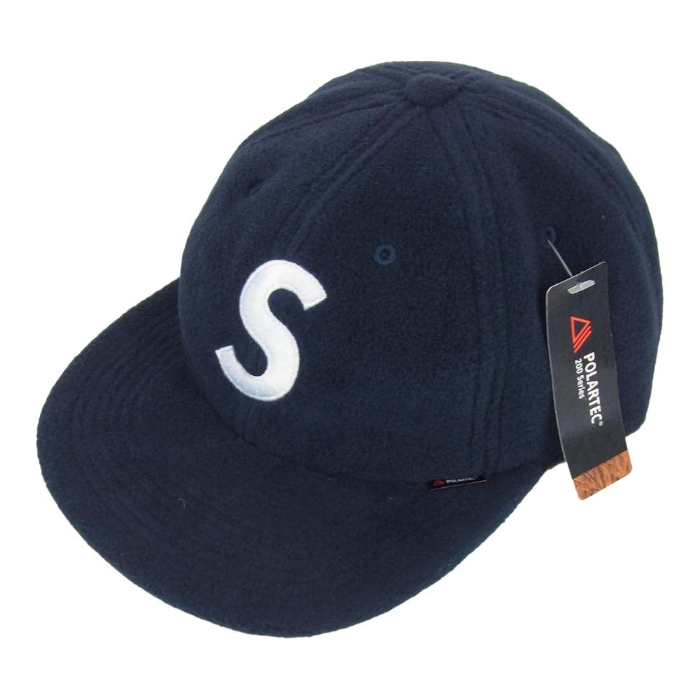 Supreme シュプリーム Polartec S Logo 6-Panel ポーラーテック ロゴ ネイビー系【新古品】【未使用】【中古】