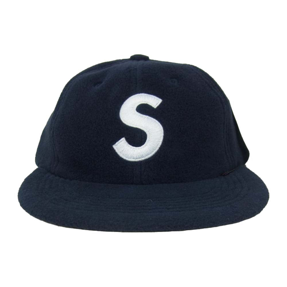 Supreme シュプリーム Polartec S Logo 6-Panel ポーラーテック ロゴ ネイビー系【新古品】【未使用】【中古】
