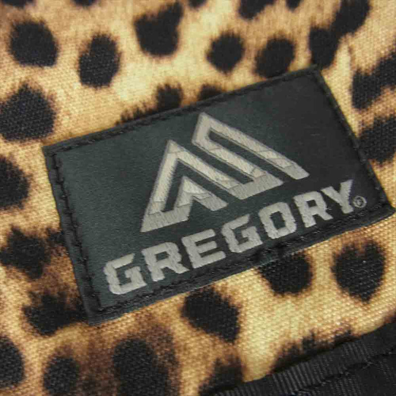 GREGORY グレゴリー teeny messenger bag ティーニー メッセンジャー バッグ レオパード 【美品】【中古】