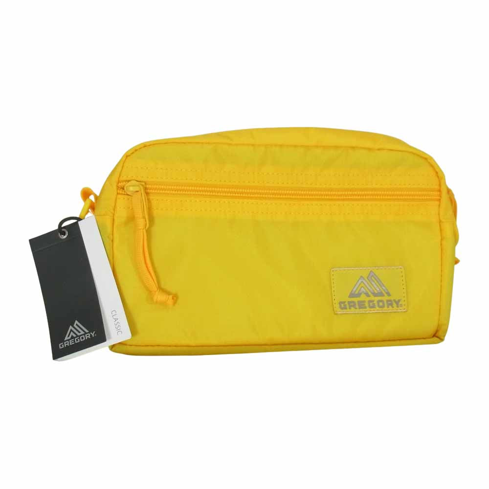 GREGORY グレゴリー PAD SHOULDER POUCH M パデッド ショルダー ポーチ M イエロー系【新古品】【未使用】【中古】