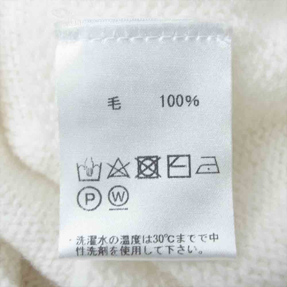 ハーレーオブスコットランド M4602/7 ノルディック セーター ニット 44 WHITE ホワイト系 44【新古品】【未使用】【中古】