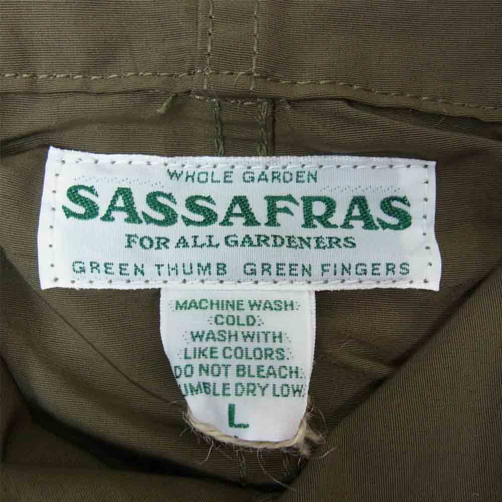 SASAFRAS ササフラス SF-201704 Blower Bud TP Jacket 60/40 ブロワー バド TP ジャケット オリーブ系 L【新古品】【未使用】【中古】