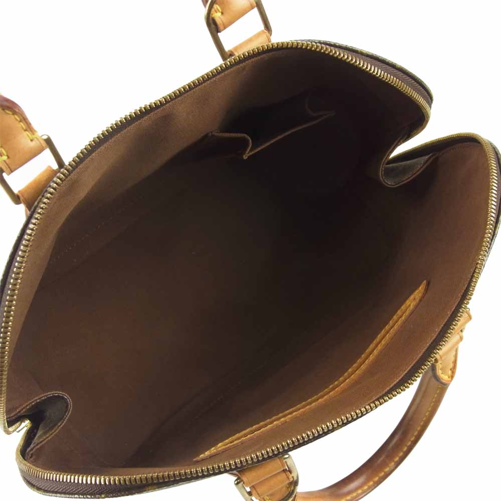 LOUIS VUITTON ルイ・ヴィトン M51130 モノグラム 旧アルマ レザー ハンドバッグ ブラウン系【中古】