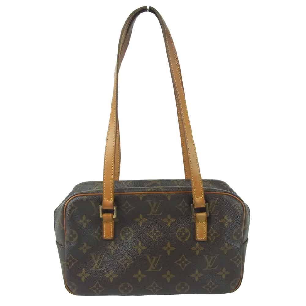 LOUIS VUITTON ルイ・ヴィトン M51182 モノグラム シテ MM バッグ ブラウン系【中古】