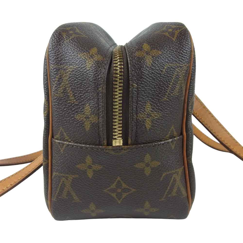 LOUIS VUITTON ルイ・ヴィトン M51182 モノグラム シテ MM バッグ ブラウン系【中古】
