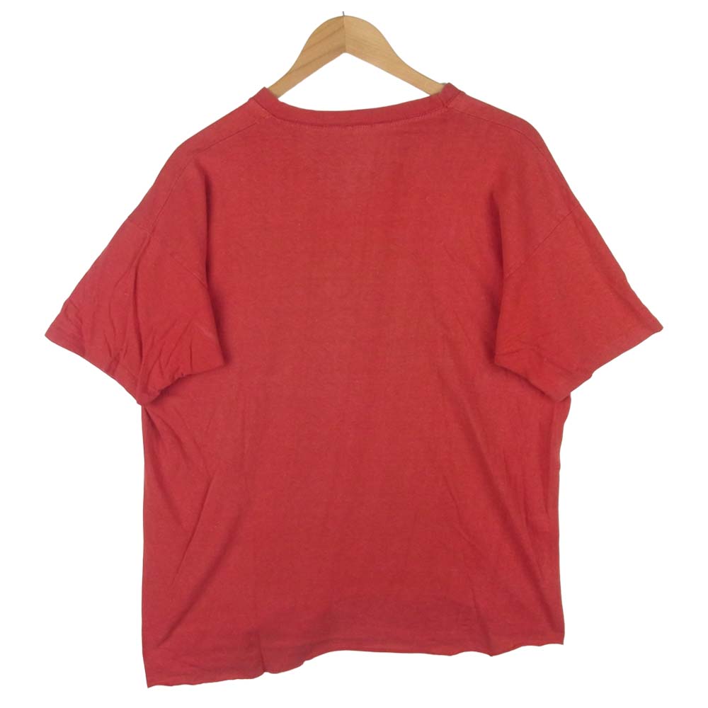 Champion チャンピオン ヴィンテージ 60s ランナーズ IN Ｃ ランタグ Vネック 半袖 Tシャツ レッド系【中古】