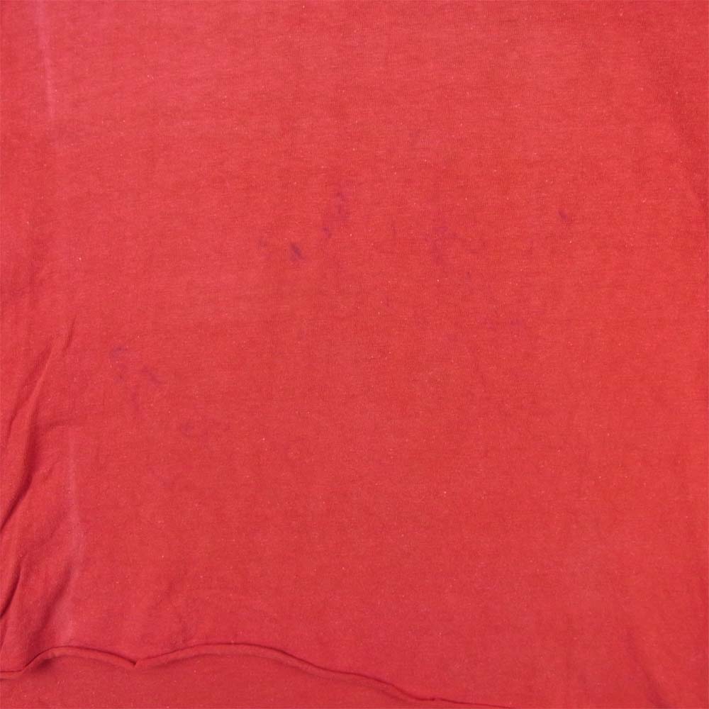 Champion チャンピオン ヴィンテージ 60s ランナーズ IN Ｃ ランタグ Vネック 半袖 Tシャツ レッド系【中古】