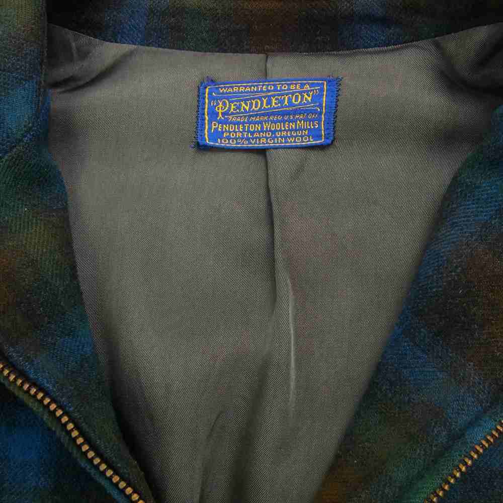 PENDLETON ペンドルトン ヴィンテージ 50s～60s ウール TALON ZIP ブルゾン【中古】