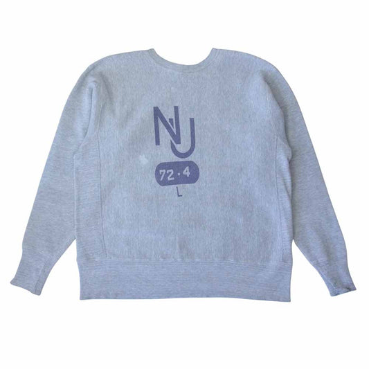Champion チャンピオン ヴィンテージ 70ｓ 80s 単色タグ 染み込み グレー系 L【中古】