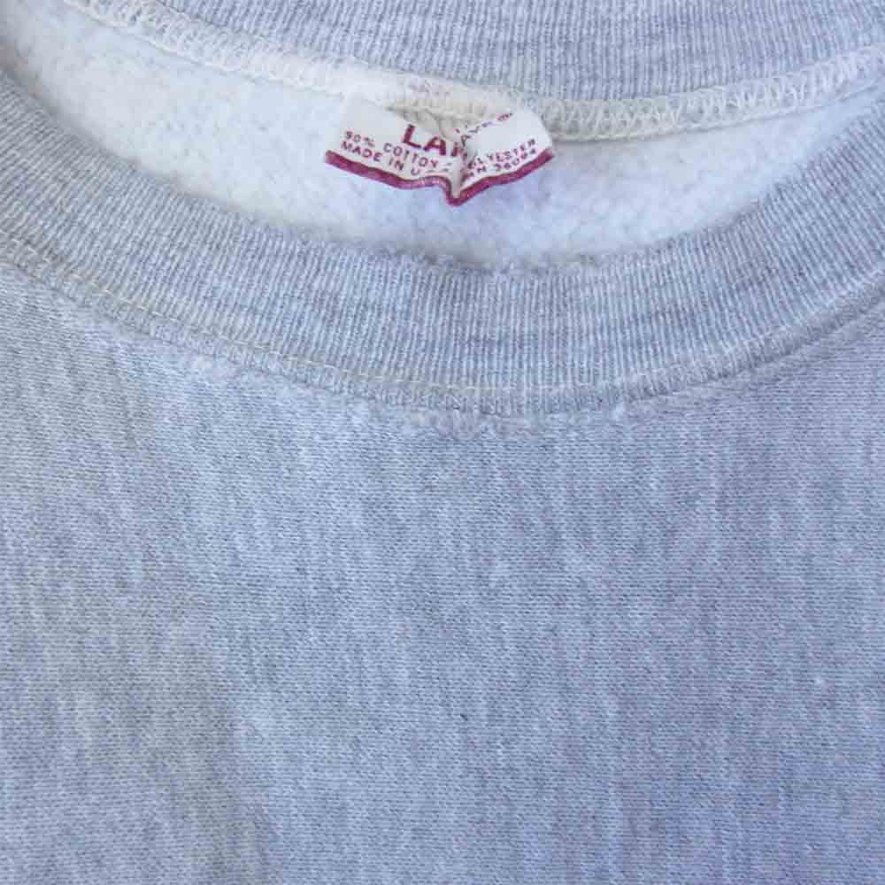Champion チャンピオン ヴィンテージ 70ｓ 80s 単色タグ 染み込み グレー系 L【中古】