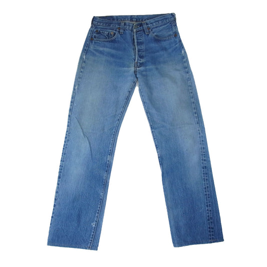 Levi's リーバイス オリジナル 501 RED LINE 赤耳 524刻印 インディゴブルー系【中古】