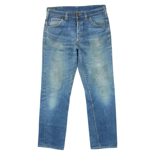 Lee リー 50s 60s 101B サイド黒タグ デニム パンツ アメリカ製 インディゴブルー系 33【中古】