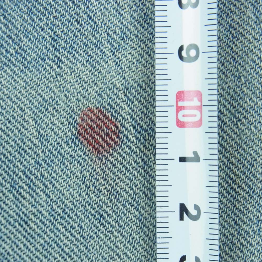 Lee リー 60s  ジップ サイド黒タグ デニム パンツ アメリカ製 インディゴブルー系 31【中古】