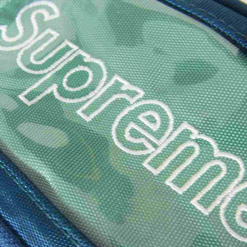 Supreme シュプリーム 19AW Small Zip Pouch スモール ジップ ポーチ ブルー系【美品】【中古】