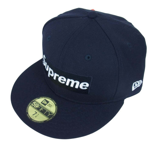 Supreme シュプリーム 16AW R.I.P. Box Logo New Era Cap ボックス ロゴ ベースボール キャップ ブラック系 7 1/4【極上美品】【中古】