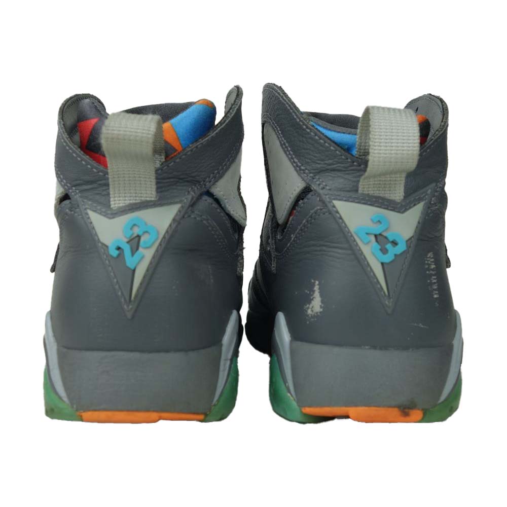 NIKE ナイキ 304775-016 AIR JORDAN 7 RETRO BARCELONA DAYS エアジョーダン 7 レトロ バルセロナ デイズ グレー系 26cm【中古】