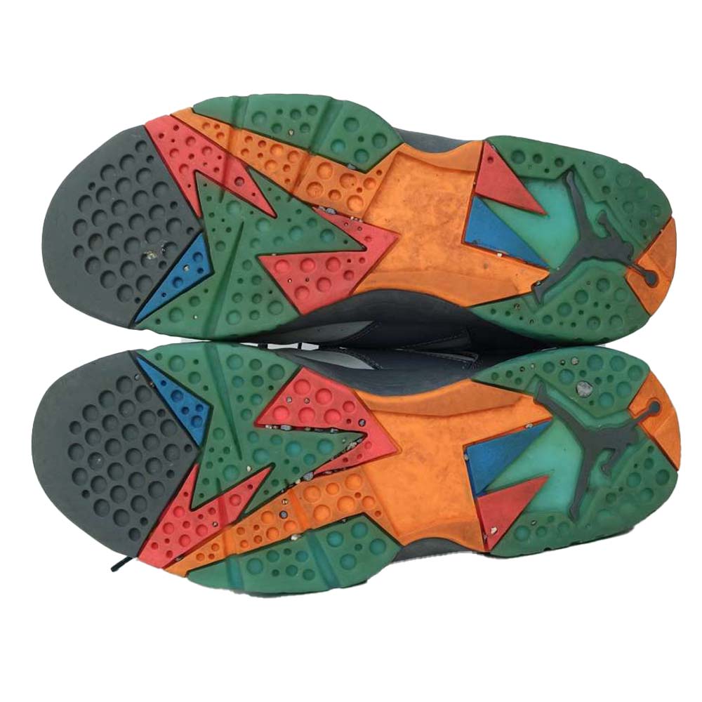 NIKE ナイキ 304775-016 AIR JORDAN 7 RETRO BARCELONA DAYS エアジョーダン 7 レトロ バルセロナ デイズ グレー系 26cm【中古】
