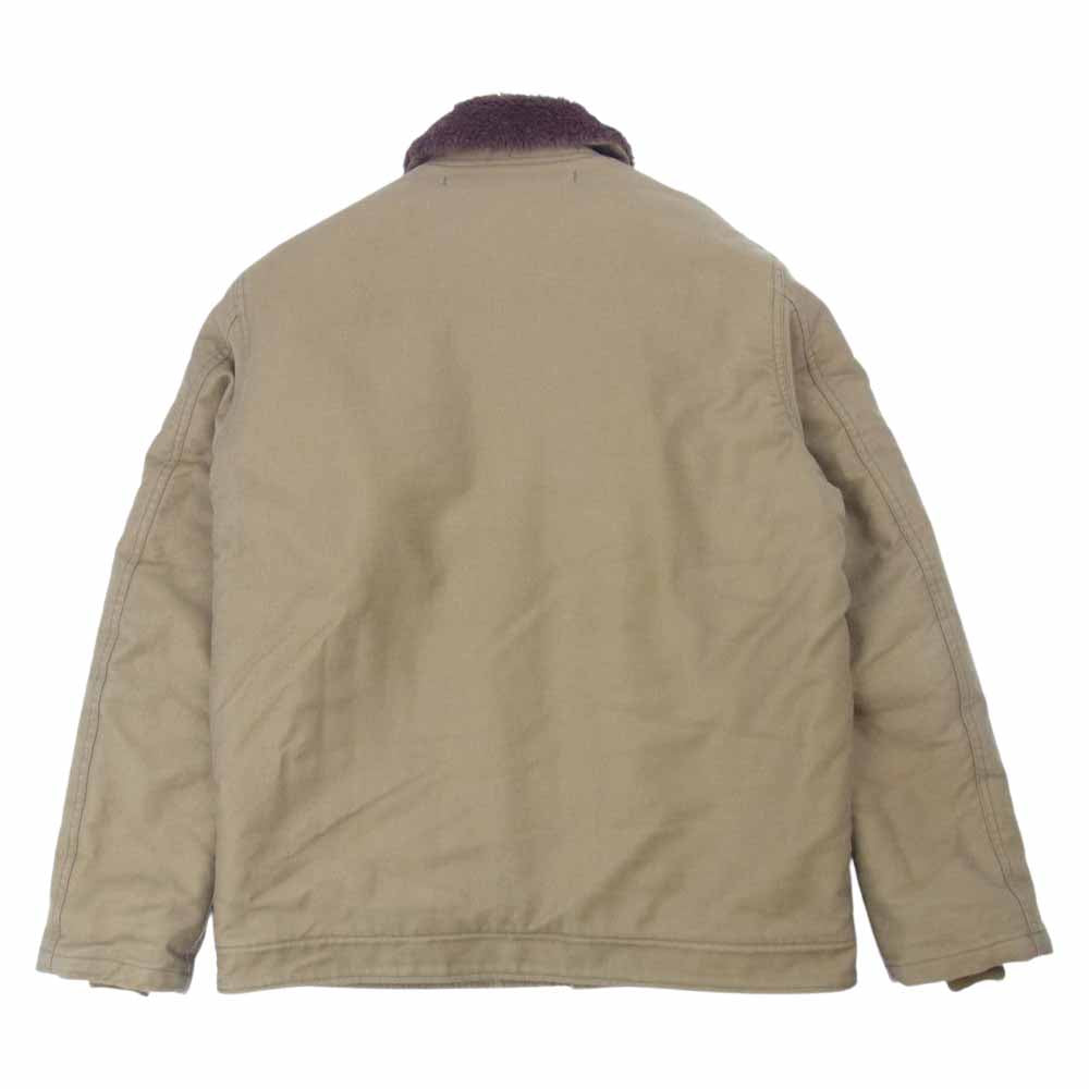 The REAL McCOY'S ザリアルマッコイズ NXsx88197 N-1 DECK JACKET デッキ ジャケット カーキ系 38【中古】