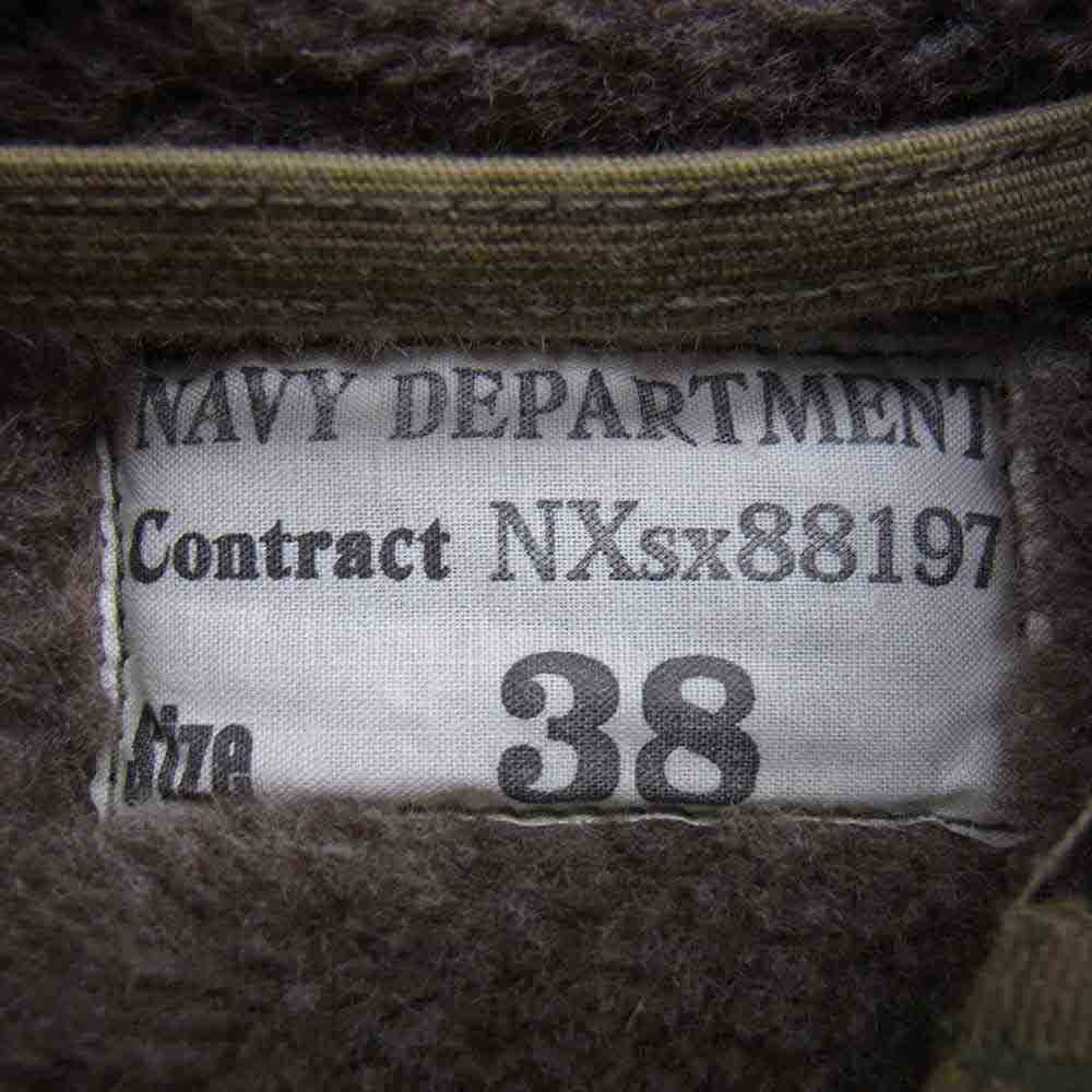 The REAL McCOY'S ザリアルマッコイズ NXsx88197 N-1 DECK JACKET デッキ ジャケット カーキ系 38【中古】