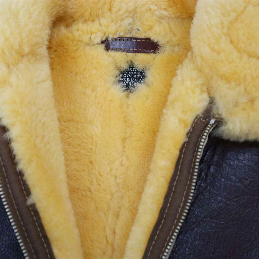 THE FEW ザフュー Contract No. 43-13616 B-6 AERO LEATHER SIDE ZIP エアロレザー 実名復刻 レザー フライト ジャケット 36R【中古】