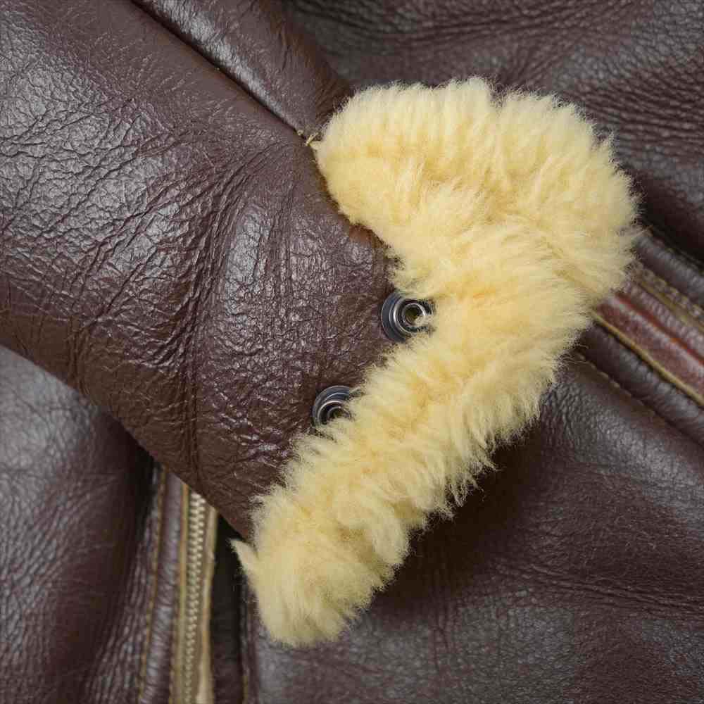 THE FEW ザフュー Contract No. 43-13616 B-6 AERO LEATHER SIDE ZIP エアロレザー 実名復刻 レザー フライト ジャケット 36R【中古】