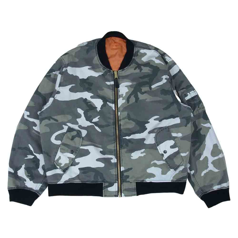 フォステックスガーメンツ MA-1 DEAD STOCK BOMBER JACKET VINTAGE WASH ヴィンテージ加工 フライト ジャケット XL【美品】【中古】
