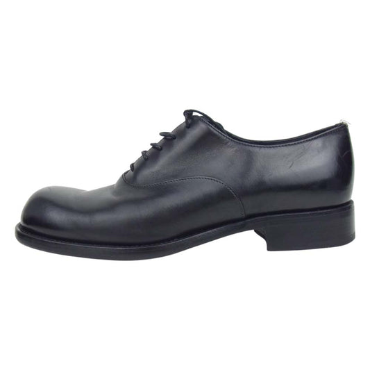 PRADA プラダ 20AW 2EE351 プレーントゥ レザー シューズ ブラック系 8.5【中古】