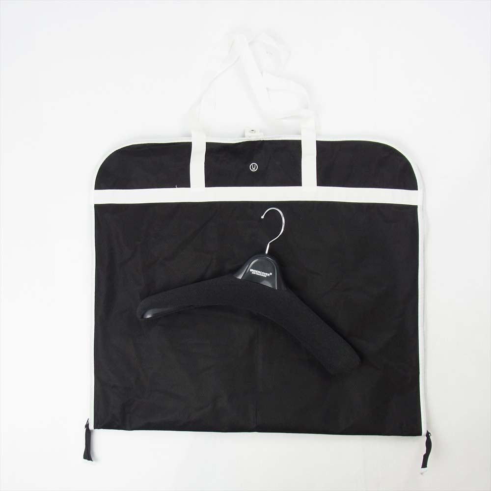 UNDERCOVER アンダーカバー 21AW UC2A4208 縮絨 ウール フード レイヤード ブルゾン ジャケット ネイビー系 ブラック系 4【新古品】【未使用】【中古】