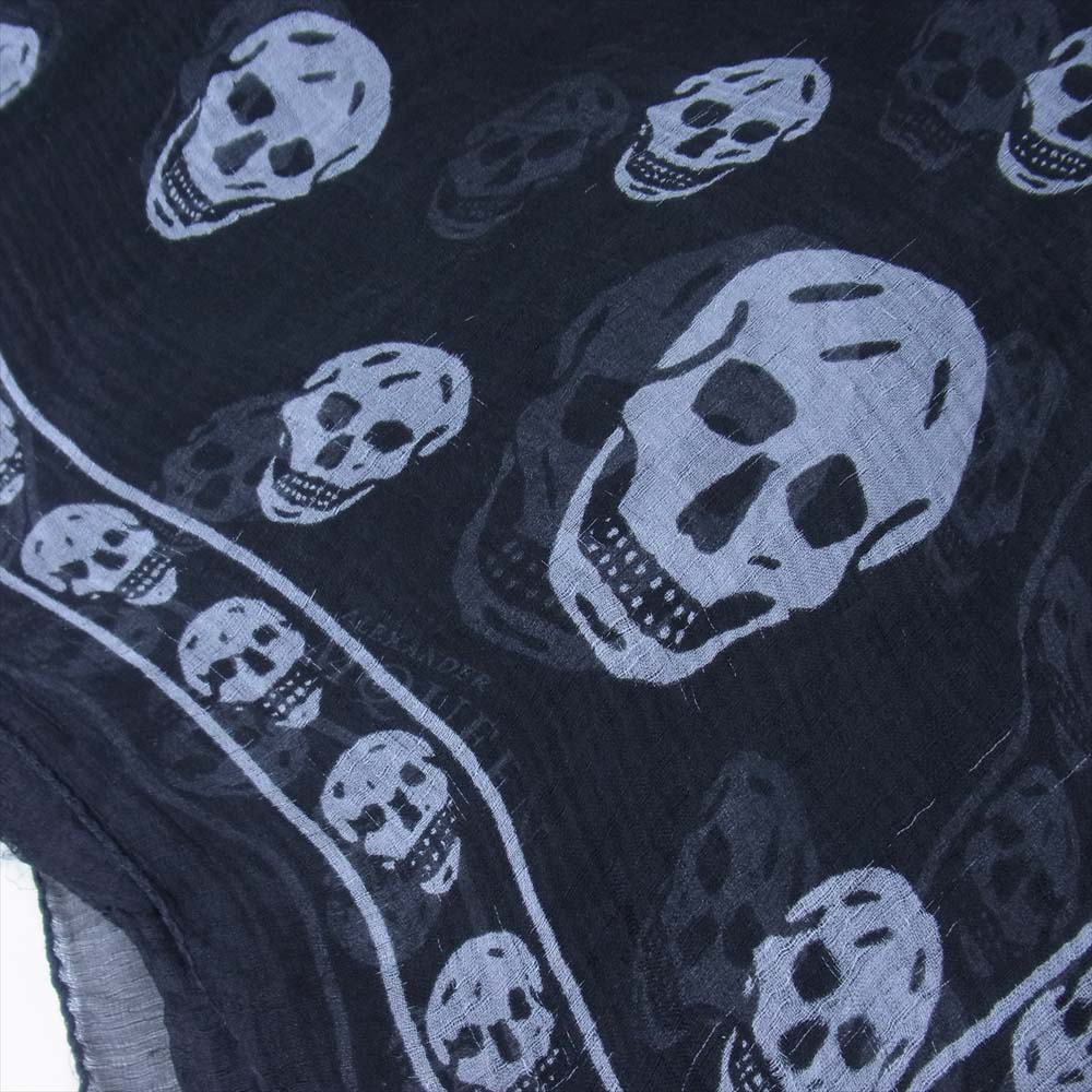 Alexander McQueen アレキサンダーマックイーン スカル スカーフ