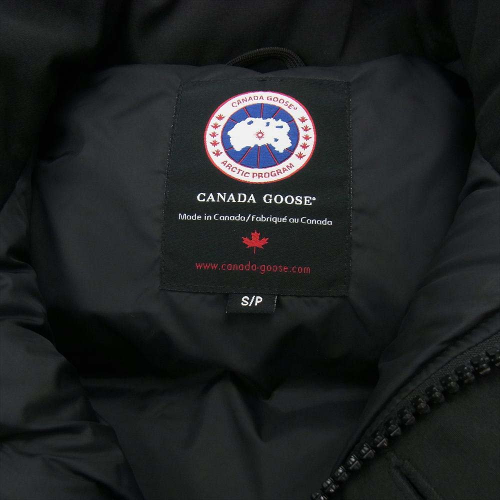 CANADA GOOSE カナダグース 3434JMB R 国内正規品 BEAMS別注 MONTRAL モントリオール ブラックラベル ブラック系 S【美品】【中古】