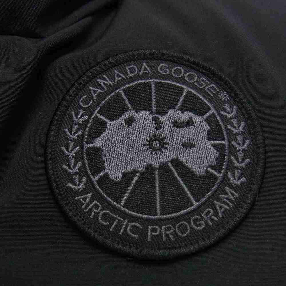 CANADA GOOSE カナダグース 3434JMB R 国内正規品 BEAMS別注 MONTRAL モントリオール ブラックラベル ブラック系 S【美品】【中古】