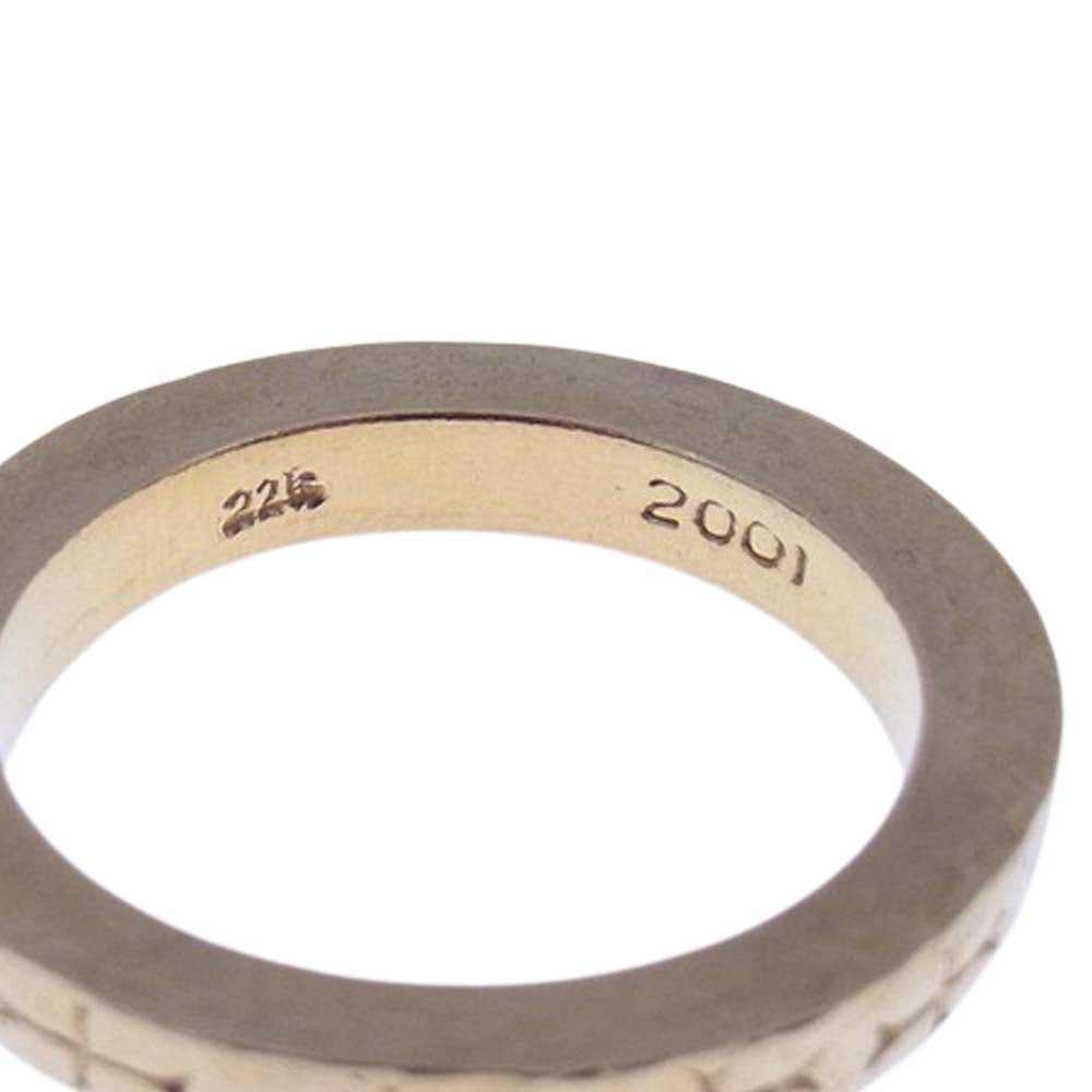 CHROME HEARTS クロムハーツ（原本有） 22K CH FUCK YOU SPACER RING 3mm ファックユー スペーサー リング ゴールド系 15.5【中古】