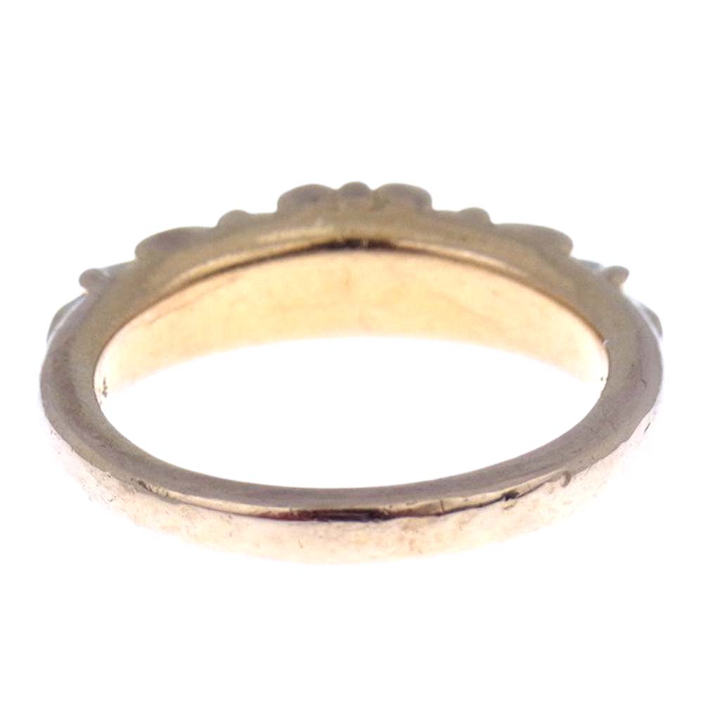 CHROME HEARTS クロムハーツ（原本有） 22K BABY CLSC FLRL CRS ベイビークラシック フローラルクロス リング ゴールド系 15【中古】