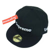Supreme シュプリーム 21AW No Comp Box Logo New Era ニューエラ ボックスロゴ キャップ ブラック系 7 1/2【新古品】【未使用】【中古】