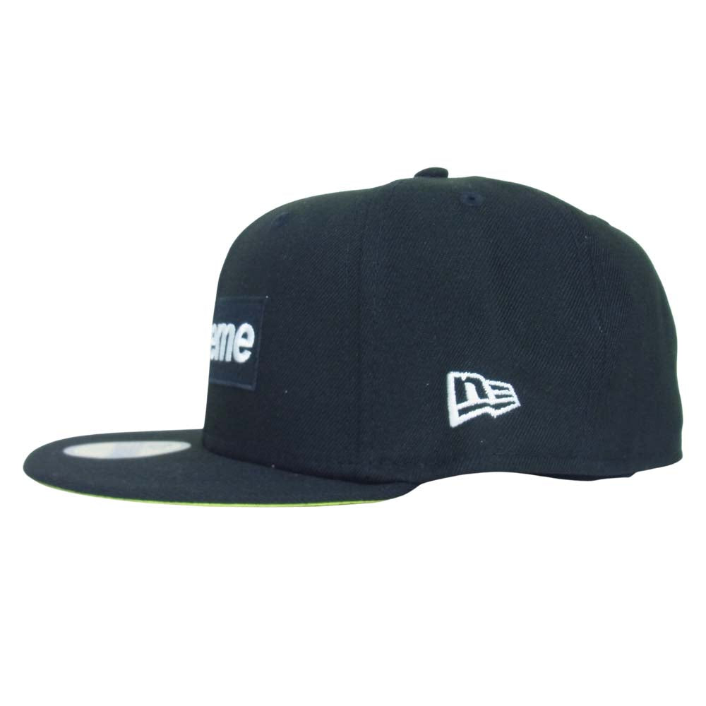 Supreme シュプリーム 21AW No Comp Box Logo New Era ニューエラ ボックスロゴ キャップ ブラック系 7 1/2【新古品】【未使用】【中古】
