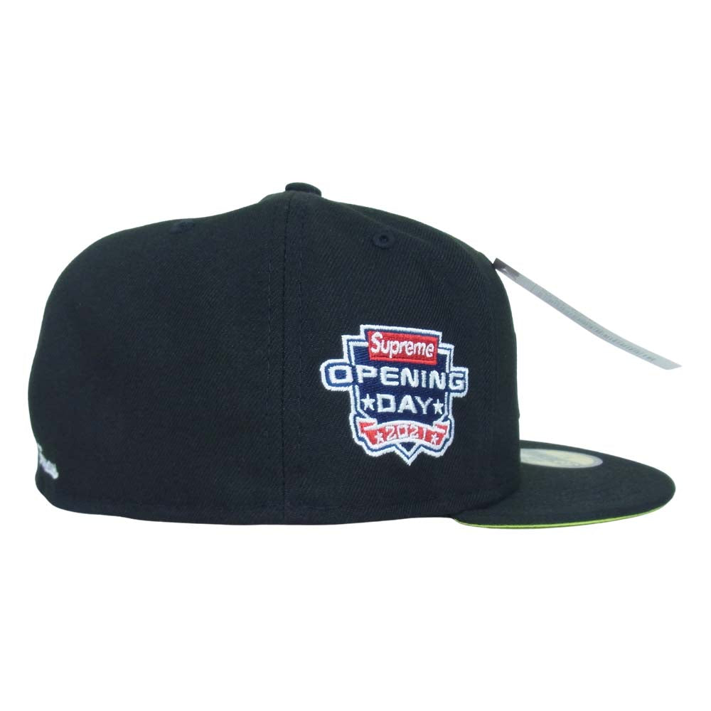 Supreme シュプリーム 21AW No Comp Box Logo New Era ニューエラ ボックスロゴ キャップ ブラック系 7 1/2【新古品】【未使用】【中古】
