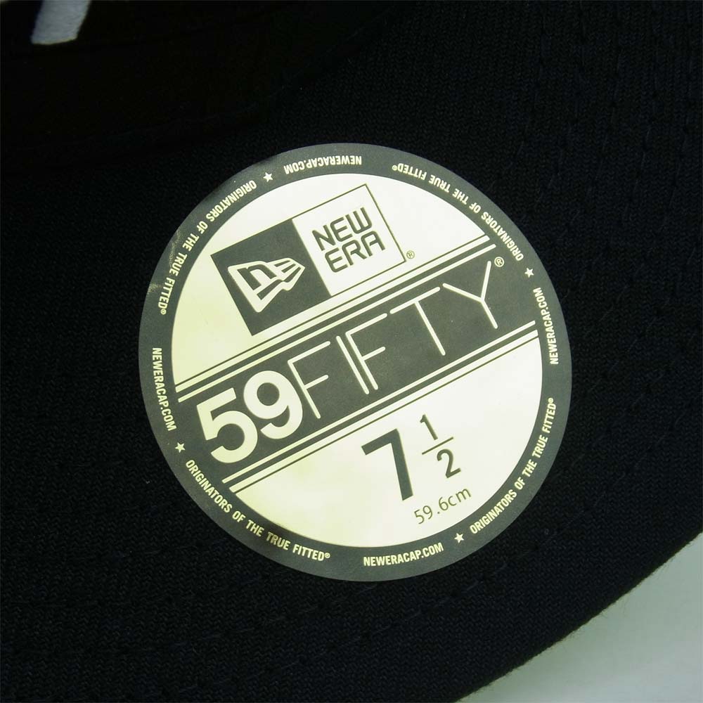 Supreme シュプリーム 21AW No Comp Box Logo New Era ニューエラ ボックスロゴ キャップ ブラック系 7 1/2【新古品】【未使用】【中古】