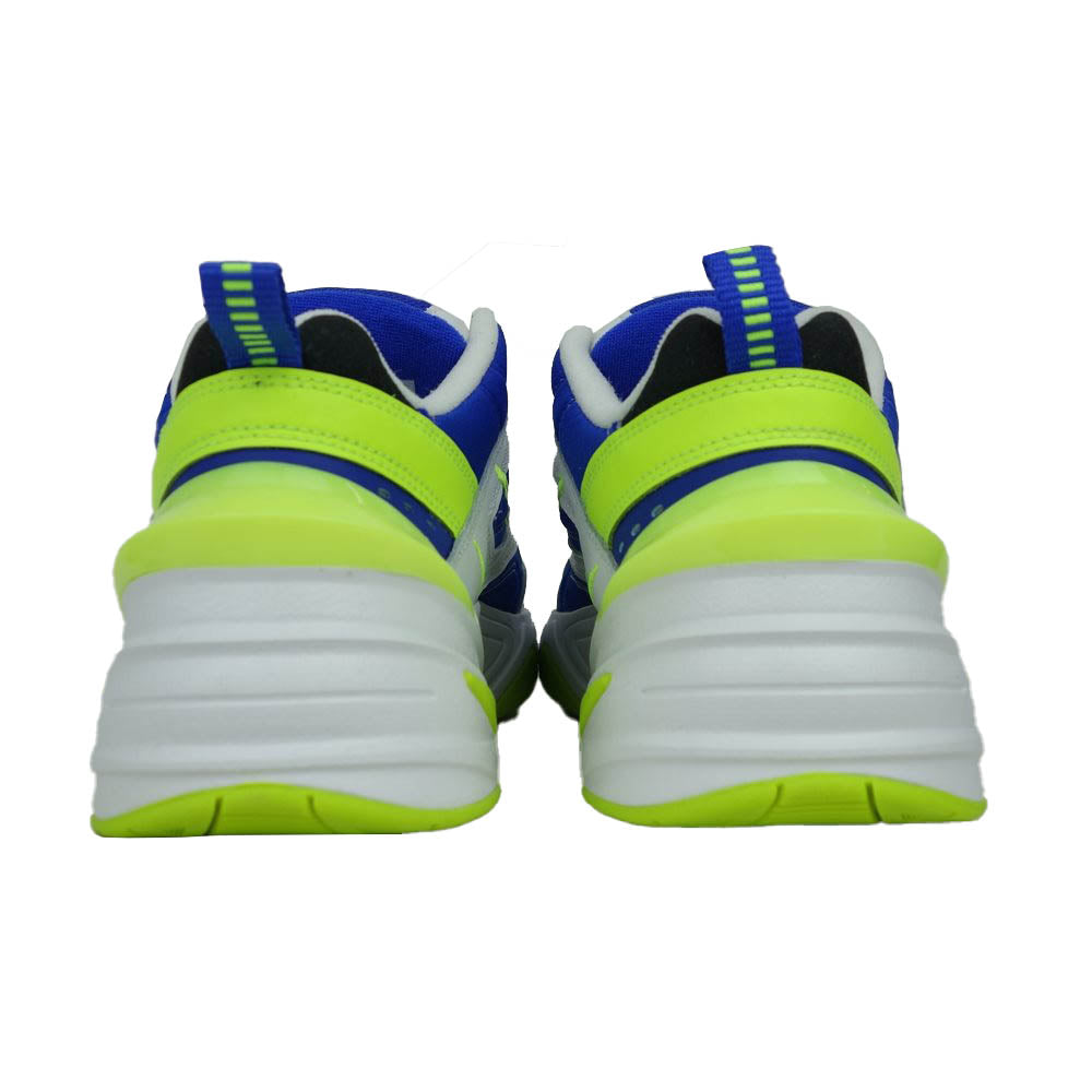 NIKE ナイキ AV4789-105 M2K WHITE BLACK VOLT RACER BLUE テクノ ホワイト ブラック ボルト レーサー ブルー ブルー系 ライトグリーン系 26cm【極上美品】【中古】