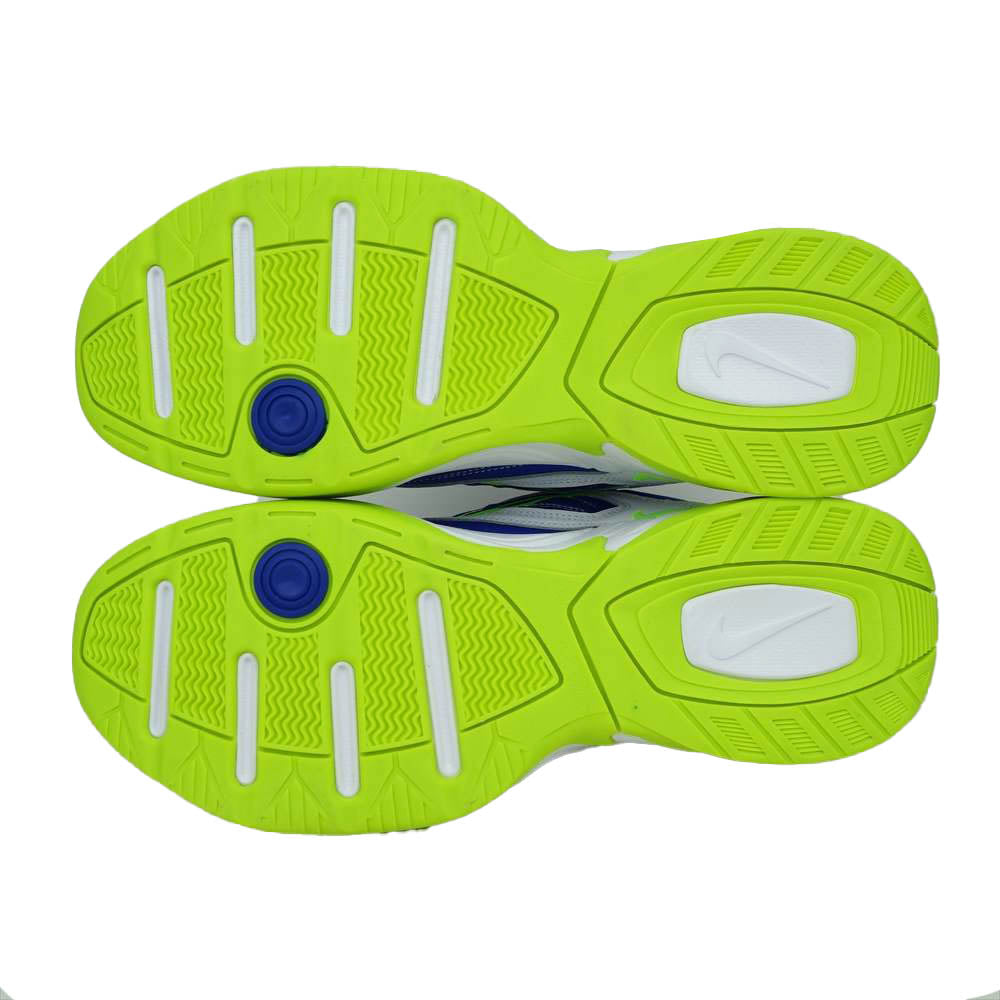 NIKE ナイキ AV4789-105 M2K WHITE BLACK VOLT RACER BLUE テクノ ホワイト ブラック ボルト レーサー ブルー ブルー系 ライトグリーン系 26cm【極上美品】【中古】
