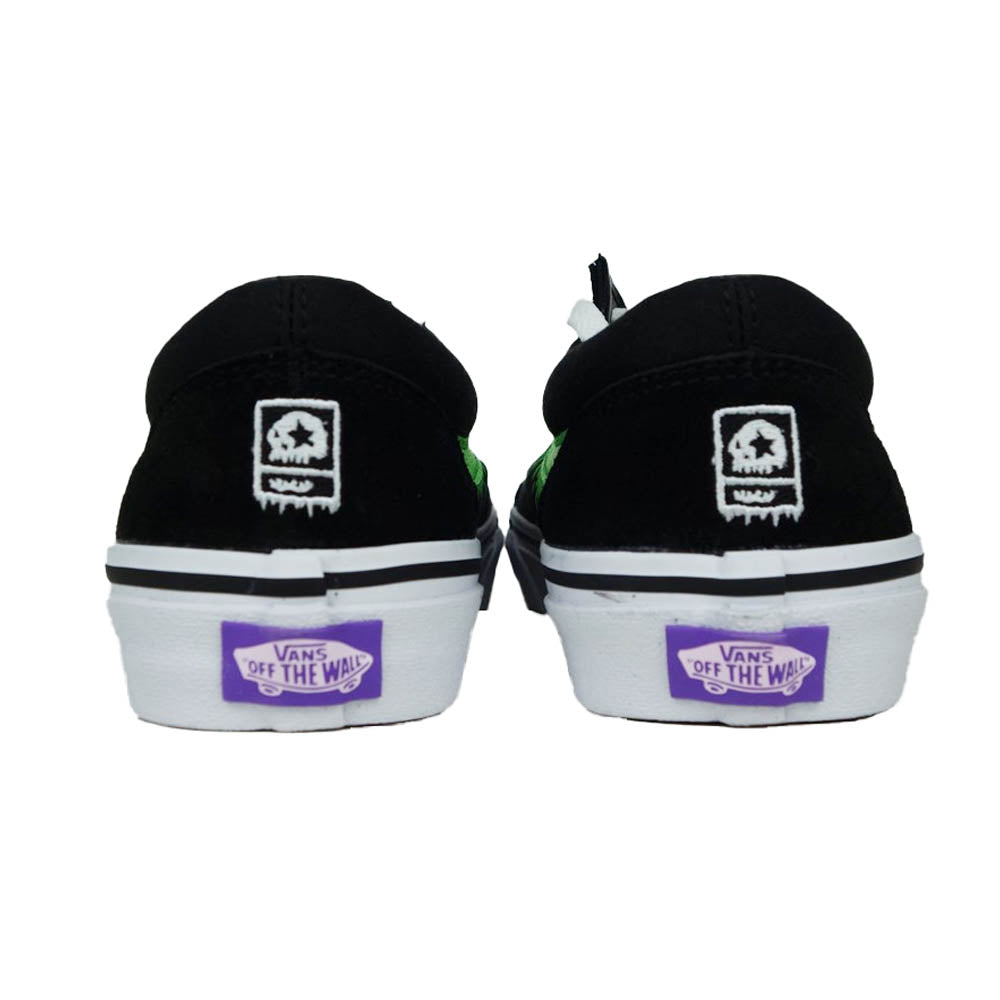 VANS バンズ V36MXMXM OLD SKOOL magical mosh misfits バンズ オールド スクール マジカル モッシュ ミスフィツ スライム付属 ブラック系 ライトグリーン系 26cm【新古品】【未使用】【中古】