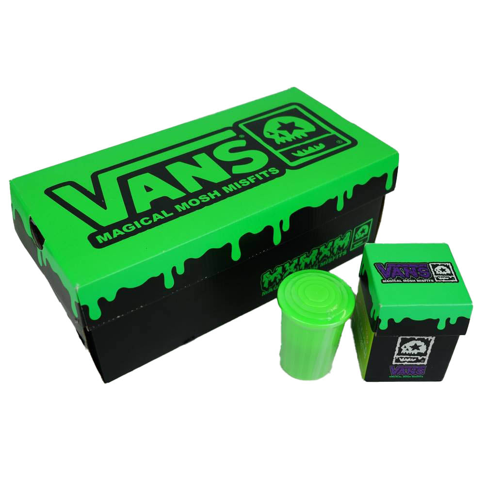 VANS バンズ V36MXMXM OLD SKOOL magical mosh misfits バンズ オールド スクール マジカル モッシュ ミスフィツ スライム付属 ブラック系 ライトグリーン系 26cm【新古品】【未使用】【中古】