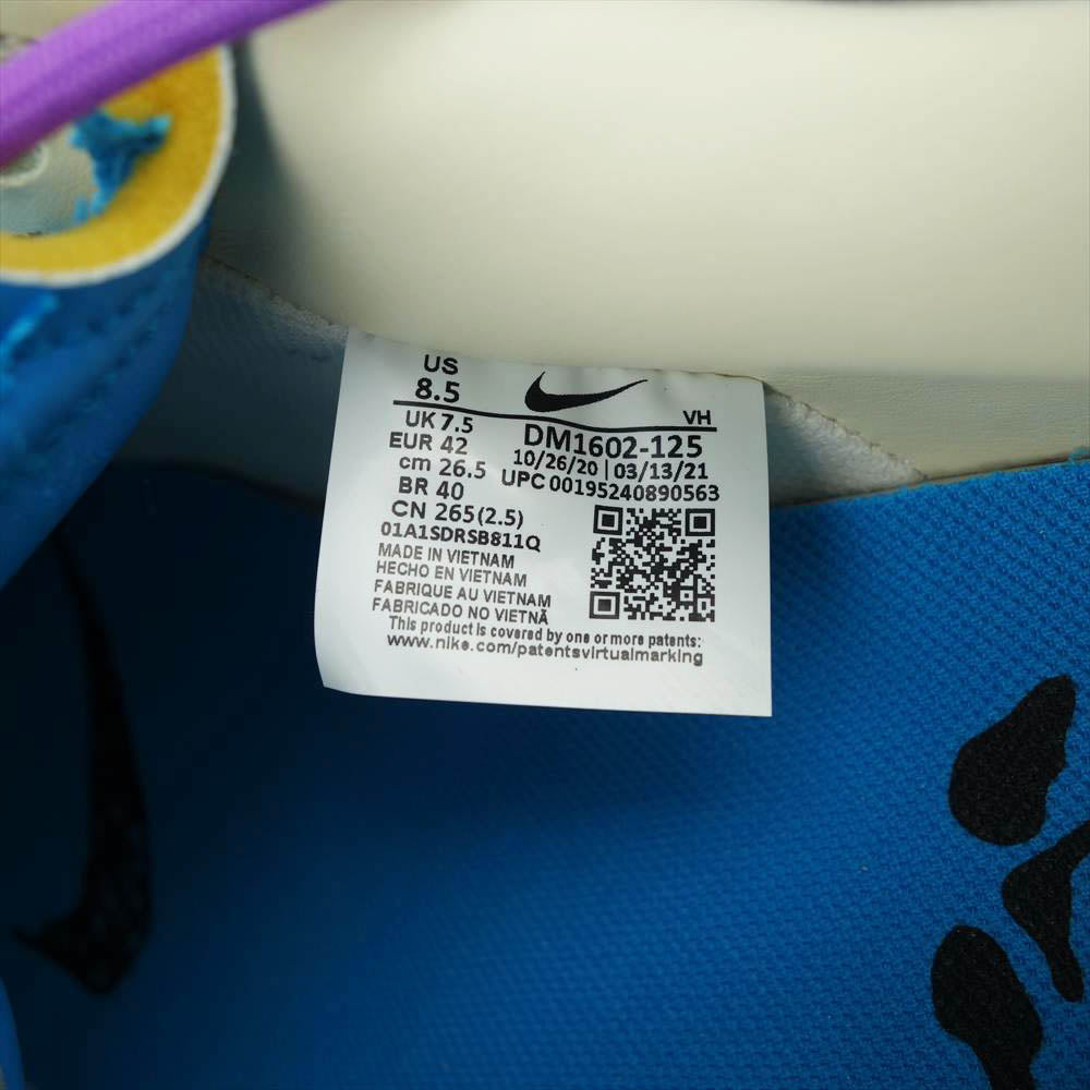 NIKE ナイキ DM1602-125 OFF WHITE DUNK LOW 1OF 50 47 ナイキ × オフホワイト ダンク ロー スニーカー ホワイト系 26.5【新古品】【未使用】【中古】