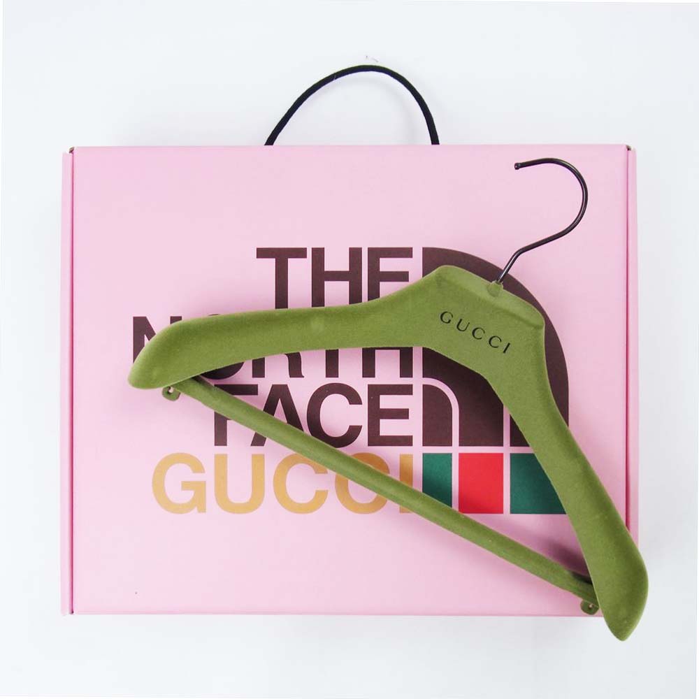 GUCCI グッチ 648866 XAABZ THE NORTH FACE Web print bomber ザ ノースフェイス ウェブ プリント ボンバー ジャケット ベージュ系 L【新古品】【未使用】【中古】