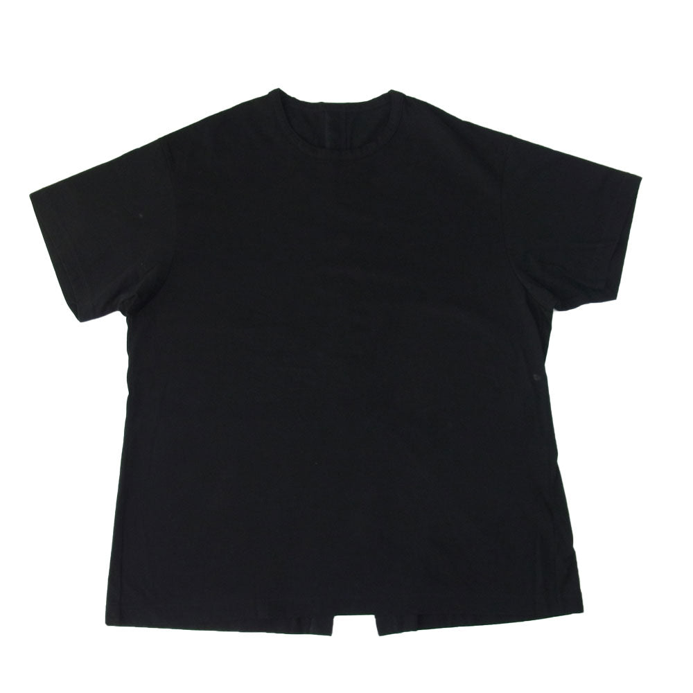 Yohji Yamamoto ヨウジヤマモト GroundY GV-T12-040 バックスリット 半袖 カットソー ブラック系 3【中古】