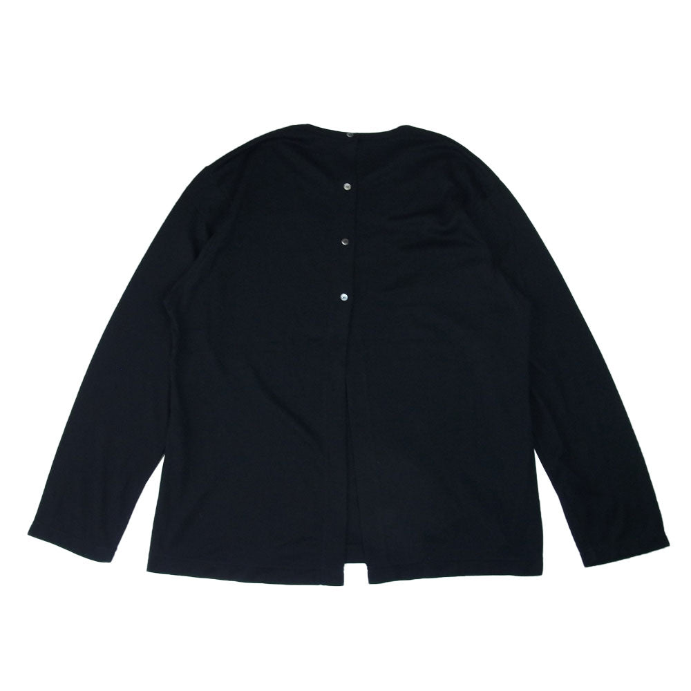 Yohji Yamamoto ヨウジヤマモト GroundY GV-T13-006 パンジャブ天竺 バックスリット カットソー ブラック系 3【中古】