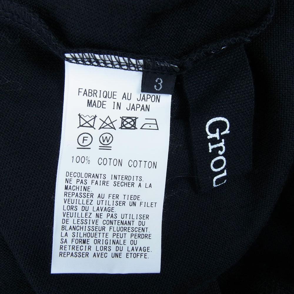 Yohji Yamamoto ヨウジヤマモト GroundY GV-T13-006 パンジャブ天竺 バックスリット カットソー ブラック系 3【中古】